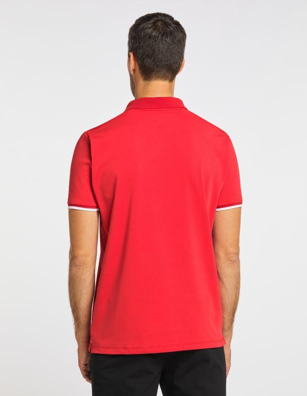Joy Sportswear Poloshirt MIO Poloshirt mit Kontraststreifen zollfrei