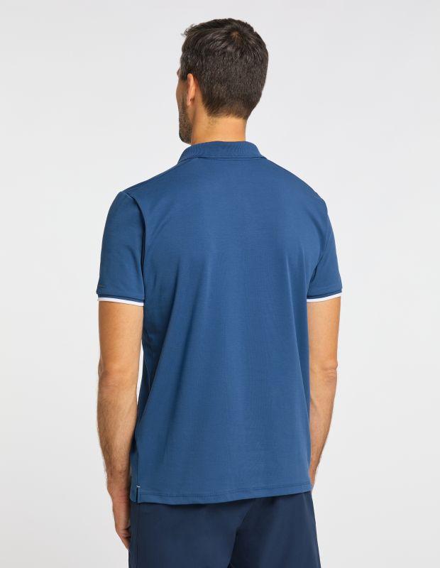 Joy Sportswear Poloshirt MIO Poloshirt mit Kontraststreifen 50% Rabatt für begrenzte Zeit