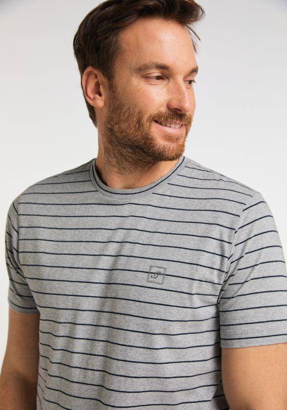 Joy Sportswear Sportshirt DELIAN Gestreiftes T-Shirt aus 100% Baumwolle Outlet