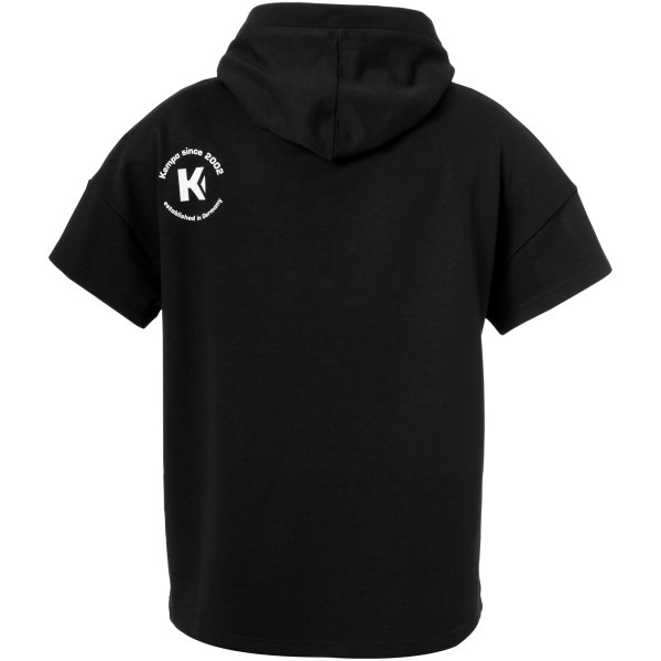 Kempa Hood Shirt Women Black & White Schlussverkauf