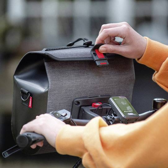 Klickfix Mittelgroße, wasserdichte Lenkertasche Räumungsverkauf