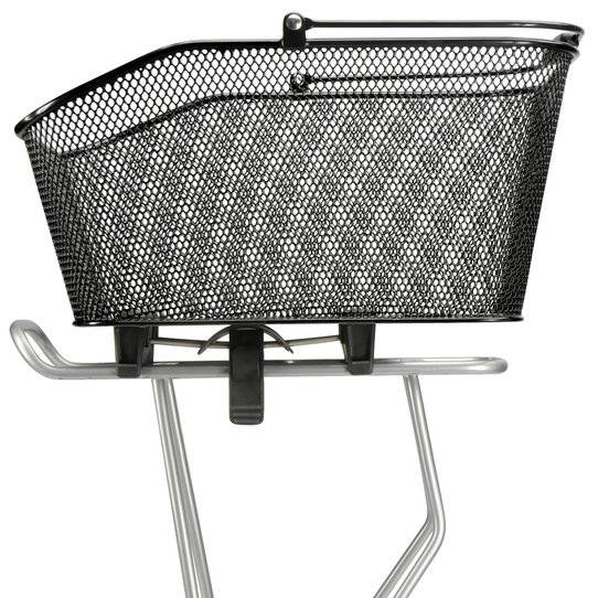 Klickfix Schnellbefestigung für beliebige Gepäckträger Ø 10–16mm und Breite 9–16/40cm (je nach Korb) Im Verkauf
