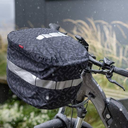 Klickfix Regenhülle mit Reflektor – ideal für Bikebaskets oder Lenkerkörbe Räumungsverkauf