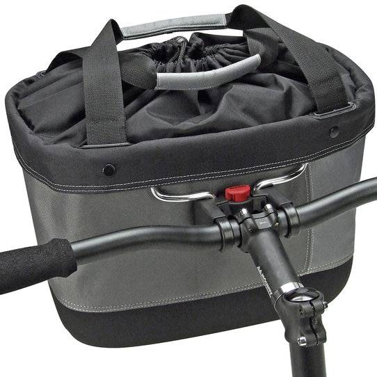 Klickfix leichte Shoppingtasche mit Kordelverschluss für Lenker Adapter Neuheiten