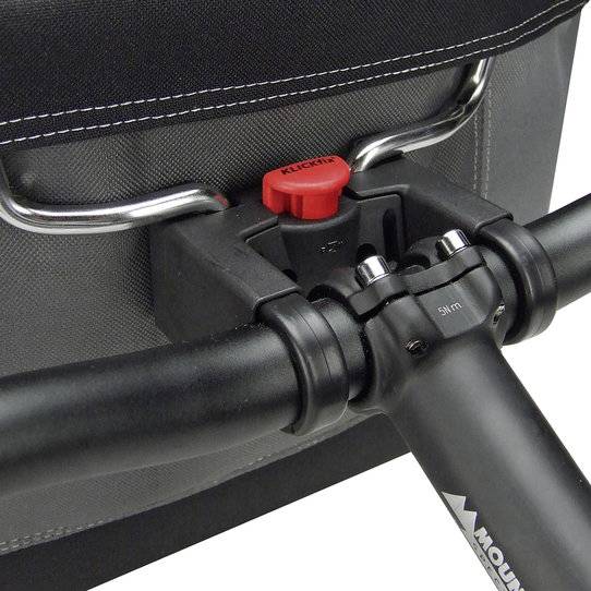 Klickfix leichte Shoppingtasche mit Kordelverschluss für Lenker Adapter Neuheiten