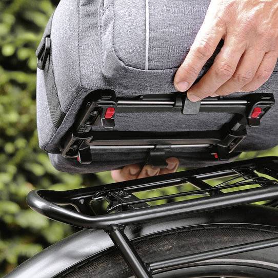 Klickfix geräumige extra stabile Tourentasche – für beliebige Gepäckträger Begrenzte Freigabe