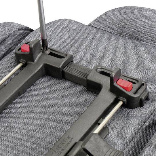 Klickfix geräumige extra stabile Tourentasche – für beliebige Gepäckträger Letzte 3 Tage