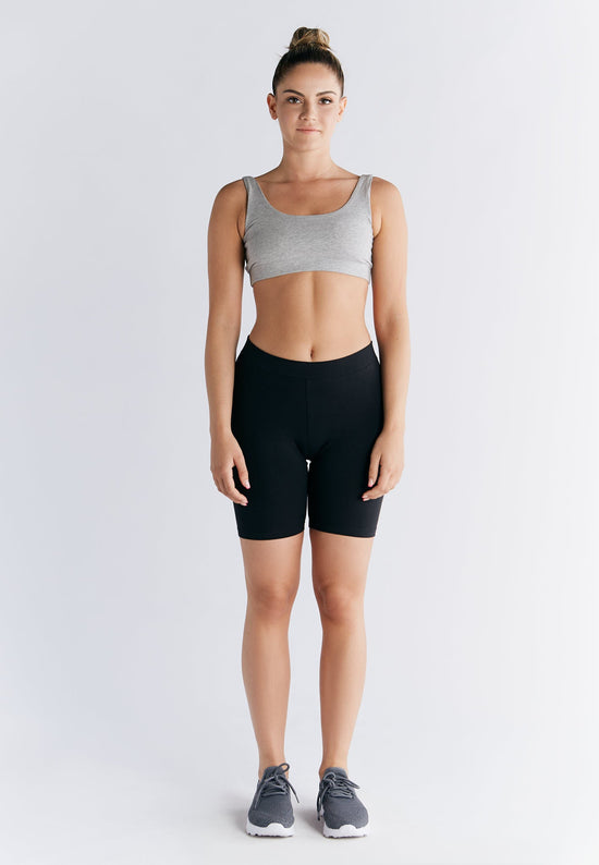 Leela Cotton 1417-021 | Radlerhose - Schwarz zollfrei