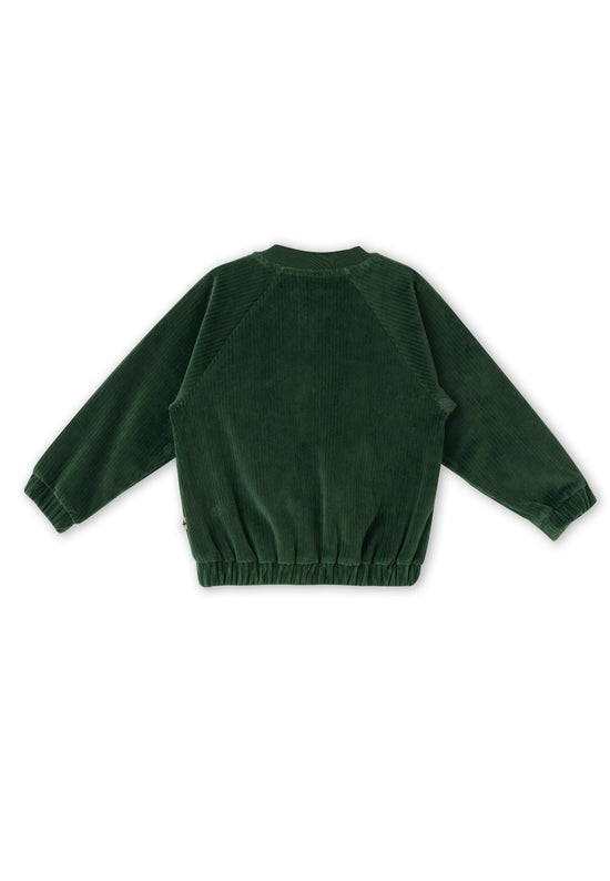 Leela Cotton 2696 TL | Cord Baseballjacke - Tannennadel Fabrik Onlineshop