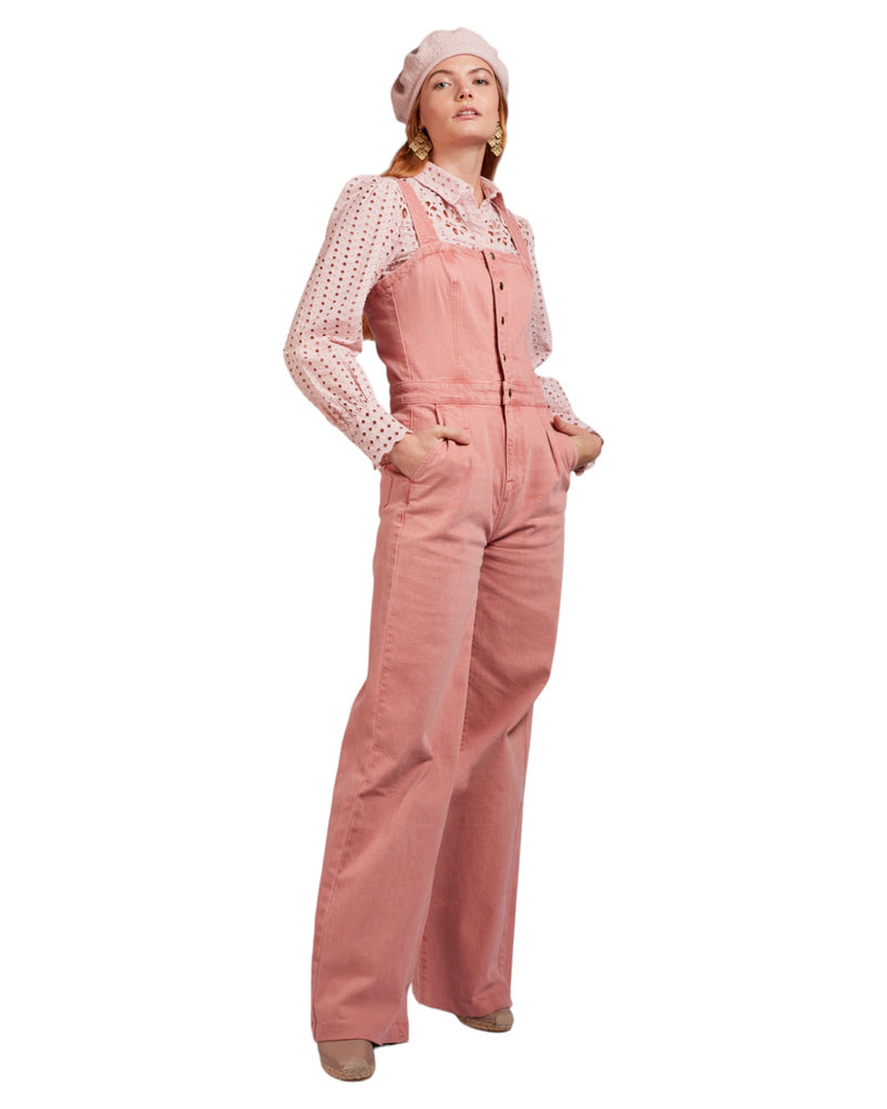 Loevenich Modische Baumwoll-Baskenmütze für Damen - Nude Super Sparpreis