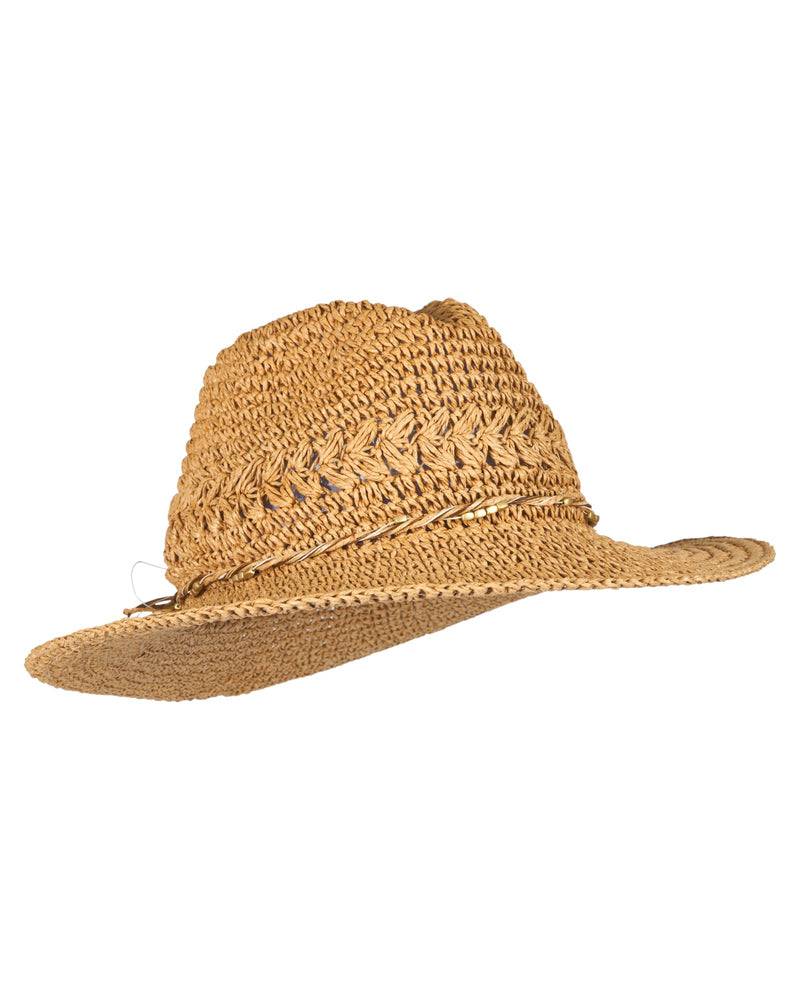 Loevenich gehäkelter Fedora Hut-Kamel Fabrik Onlineshop