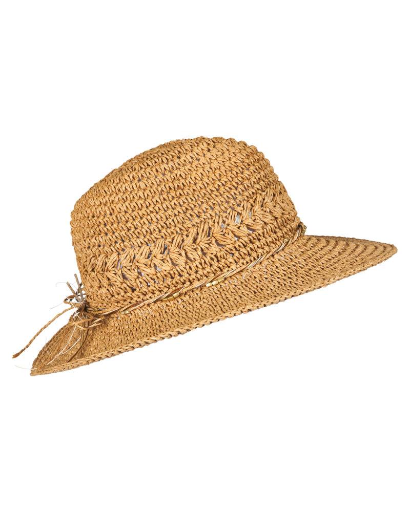 Loevenich gehäkelter Fedora Hut-Kamel Fabrik Onlineshop