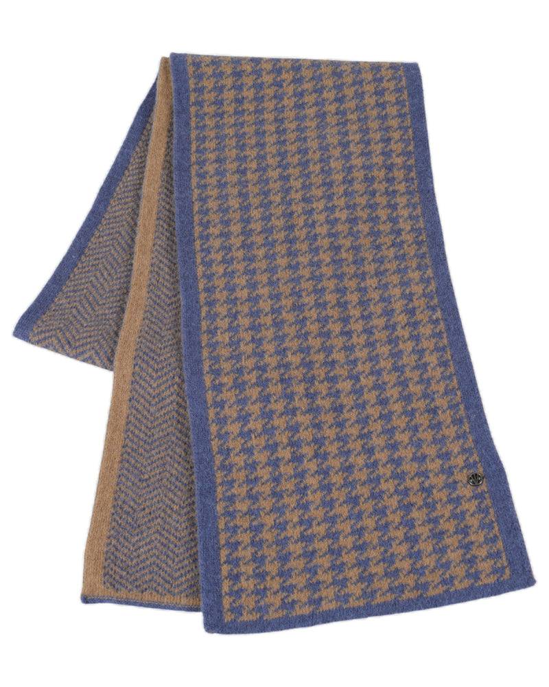Loevenich Schal 2'farbig - Kamel-Blau Sonderangebot