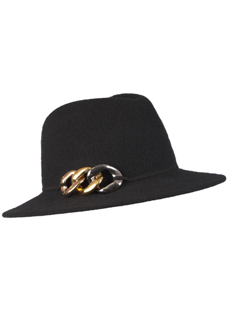 Loevenich Fedora - Schwarz VIP-Rabatte