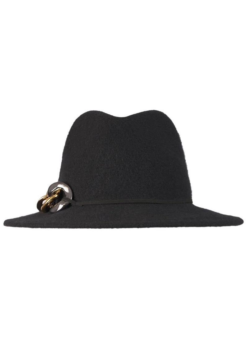 Loevenich Fedora - Schwarz VIP-Rabatte