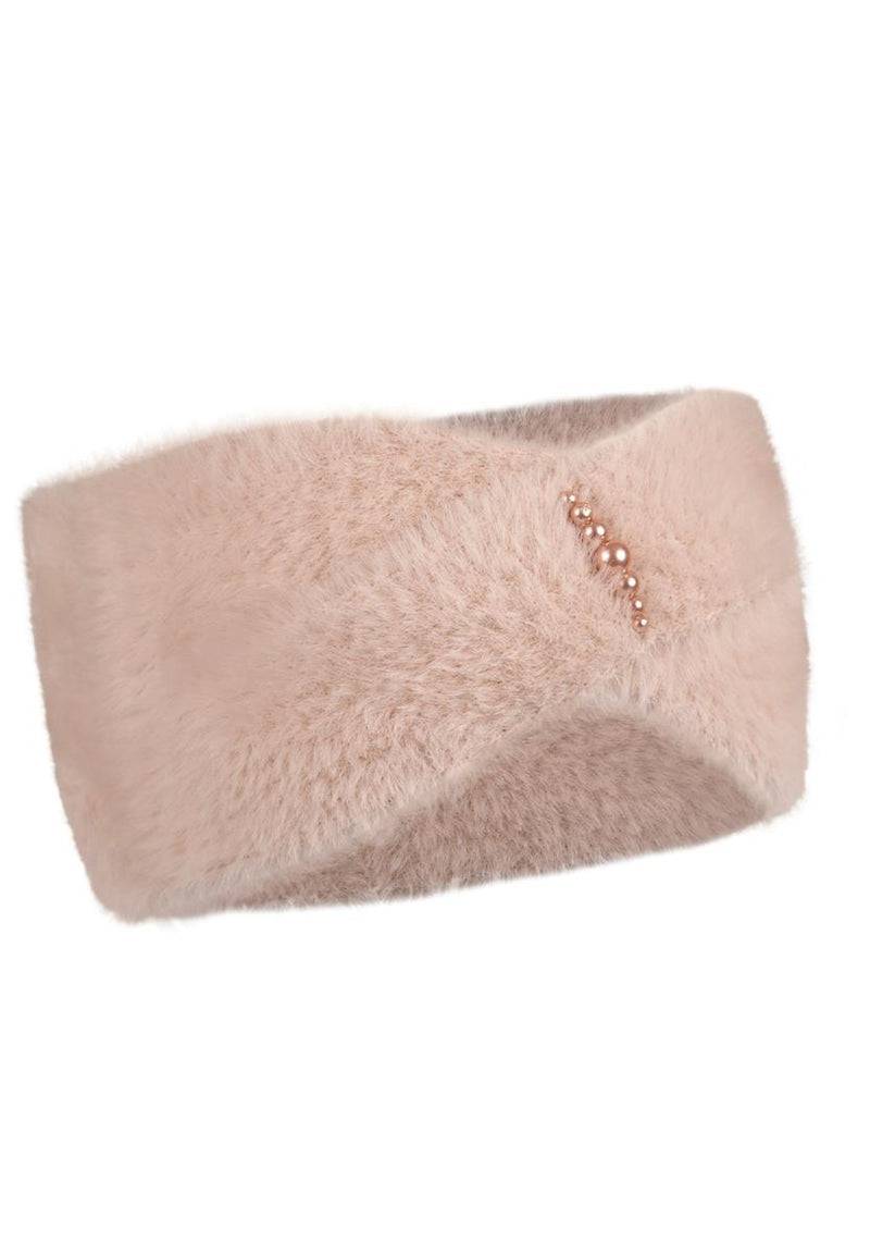Loevenich Stirnband mit Perlen - Beige JETZT KAUFEN