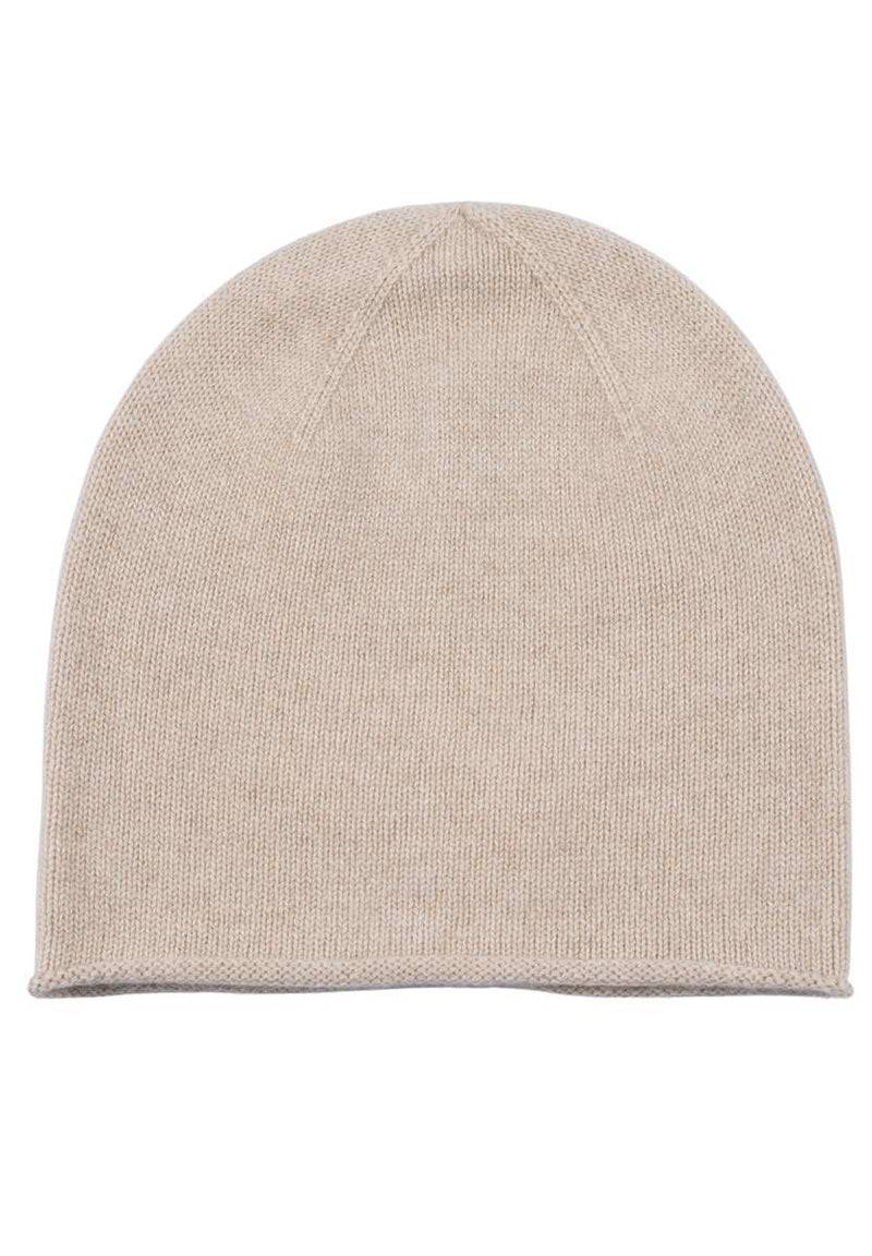 Loevenich Kaschmir Beanie - Beige meliert Super Rabatt