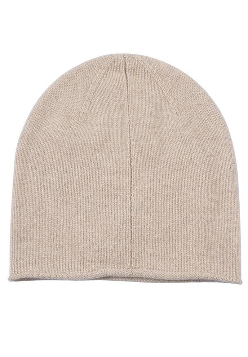 Loevenich Kaschmir Beanie - Beige meliert Super Rabatt