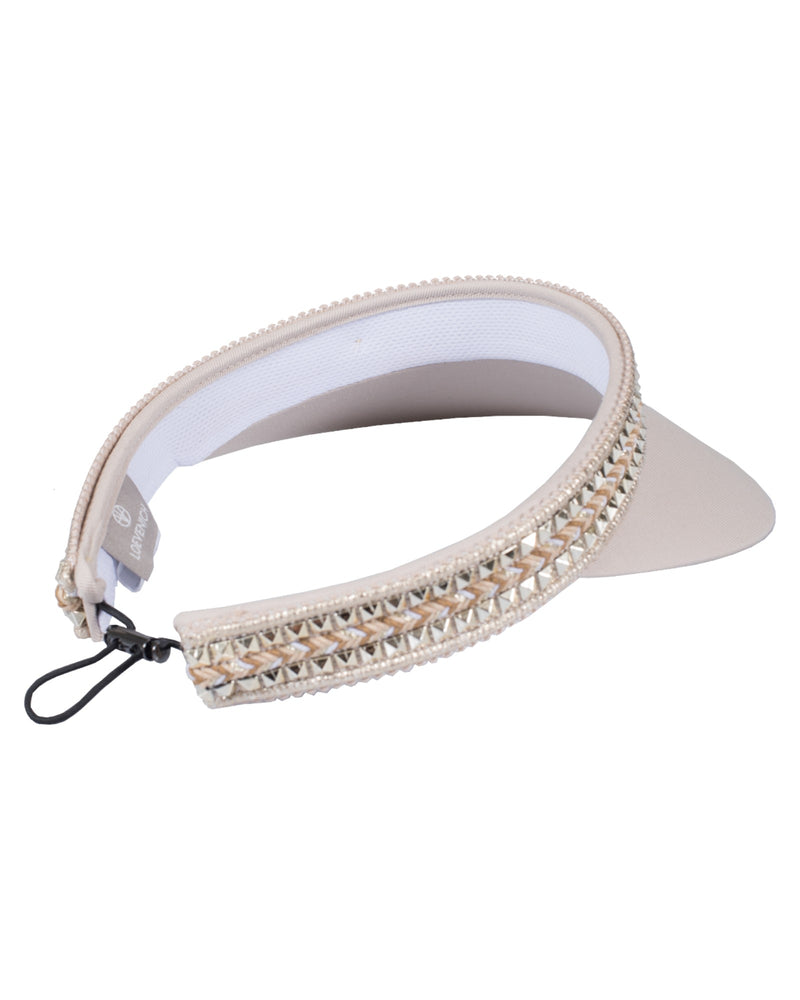 Loevenich Visor mit Nieten-Garnitur - Sand Clearance-Verkauf