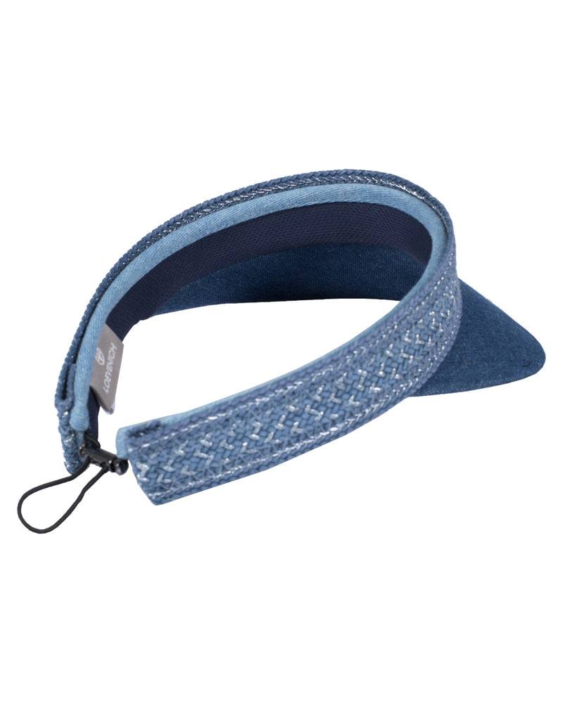 Loevenich Visor mit Flechtband-Multi Denim Kostenloser Versand international