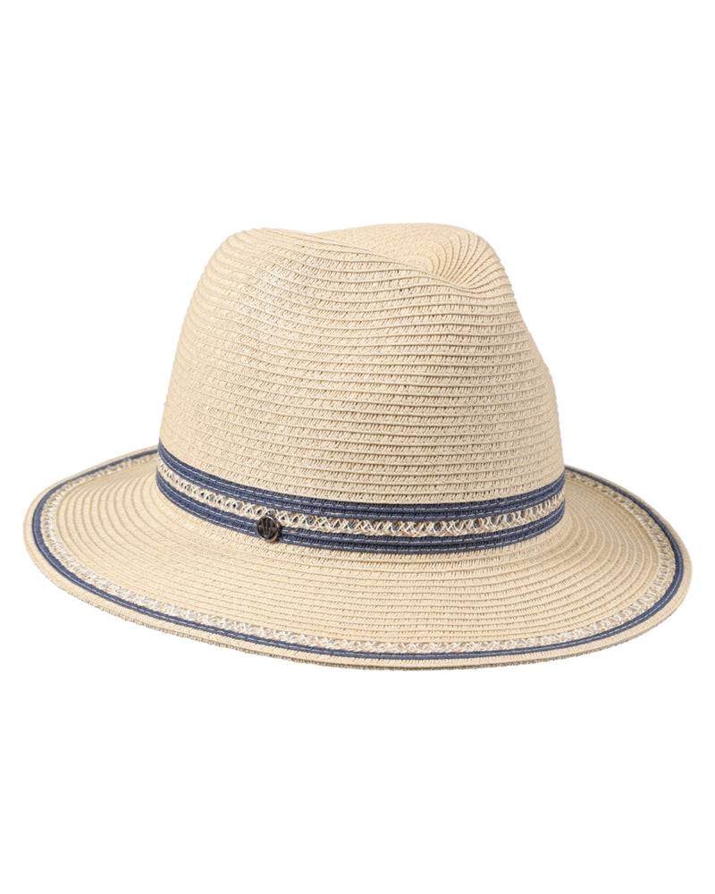 Loevenich Fedora-Natur-Blau Black Friday Preise