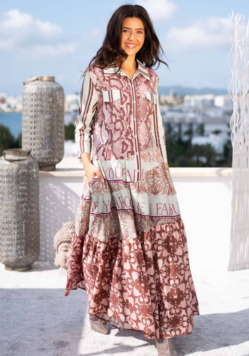 Miss Goodlife Dress Snake 50% Rabatt mit kostenlosem Versand