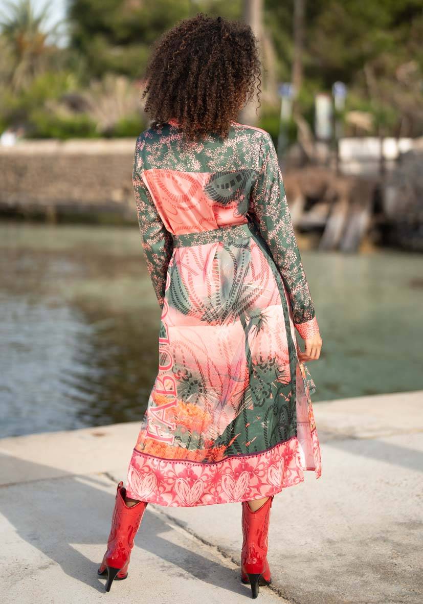 Miss Goodlife Dress Hollywood Love Midi Kostenloser Versand international