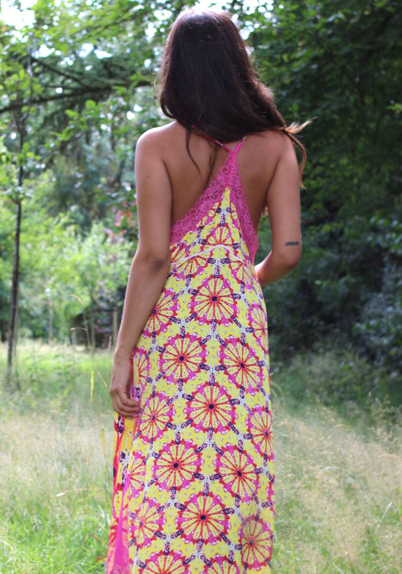 Miss Goodlife Dress Lace Rose Summer feeling Auslauf