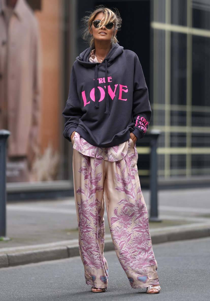 Miss Goodlife Bluse Hearts and Flowers Letzte 3 Tage