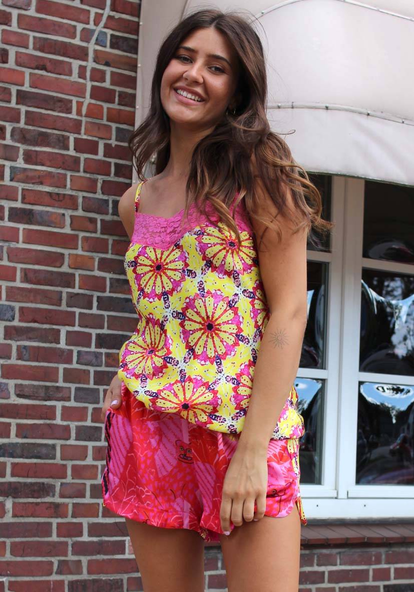 Miss Goodlife Top Rose summer feeling Riesige Rabatte