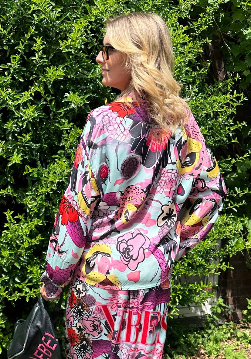 Miss Goodlife Bluse Good Vibes Only Rabatte dieses Monats
