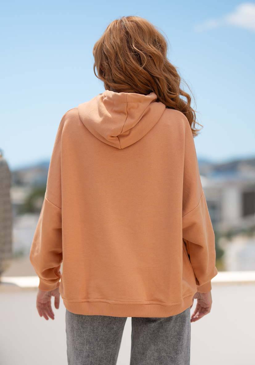 Miss Goodlife Hoodie Choose Happy Strass – puder Angebote