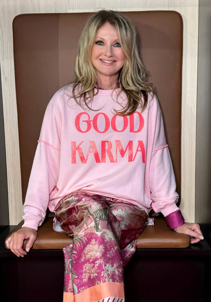 Miss Goodlife Roundneck Good Karma Good Luck – dust rose Fabrikpreis