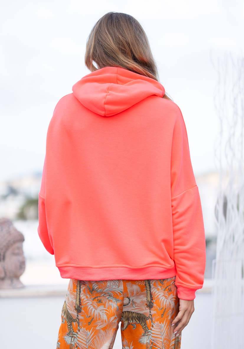 Miss Goodlife Hoodie True Love – neonpink Riesige Ersparnisse