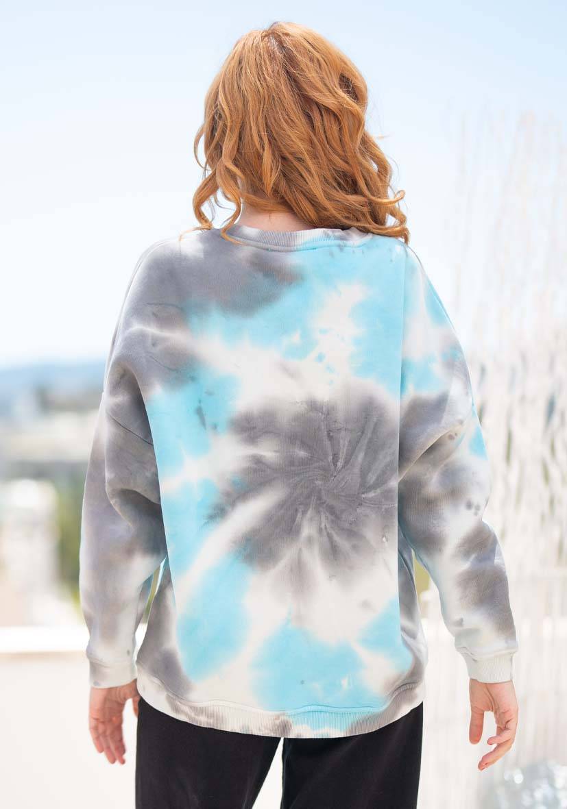 Miss Goodlife Roundneck Roundneck Happiness Love – Batik blue Hotsell