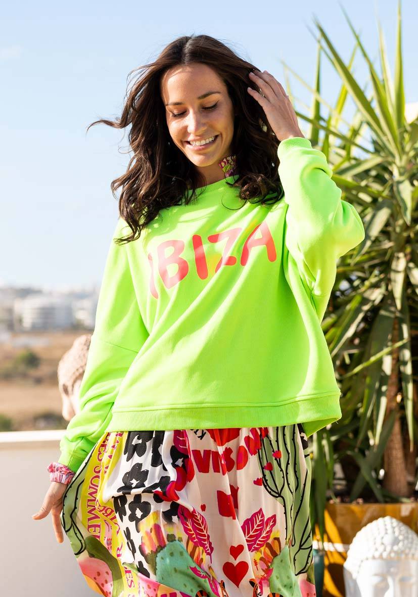 Miss Goodlife Roundneck Ibiza – neongreen Kauf eins, bekomm eins gratis