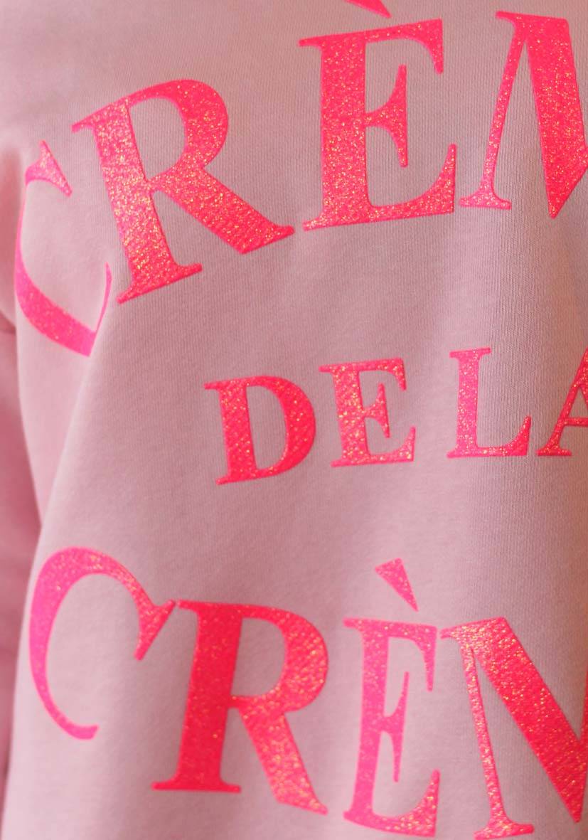 Miss Goodlife V-Neck Crème de la Crème Glitter – rose VIP-Rabatte