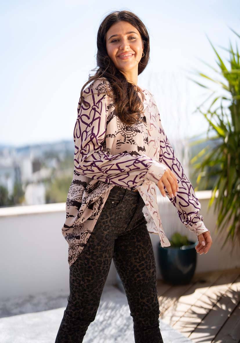 Miss Goodlife Pants Leo Glitter – green Bis zu 50% Rabatt