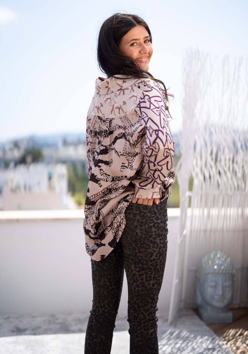 Miss Goodlife Pants Leo Glitter – green Bis zu 50% Rabatt
