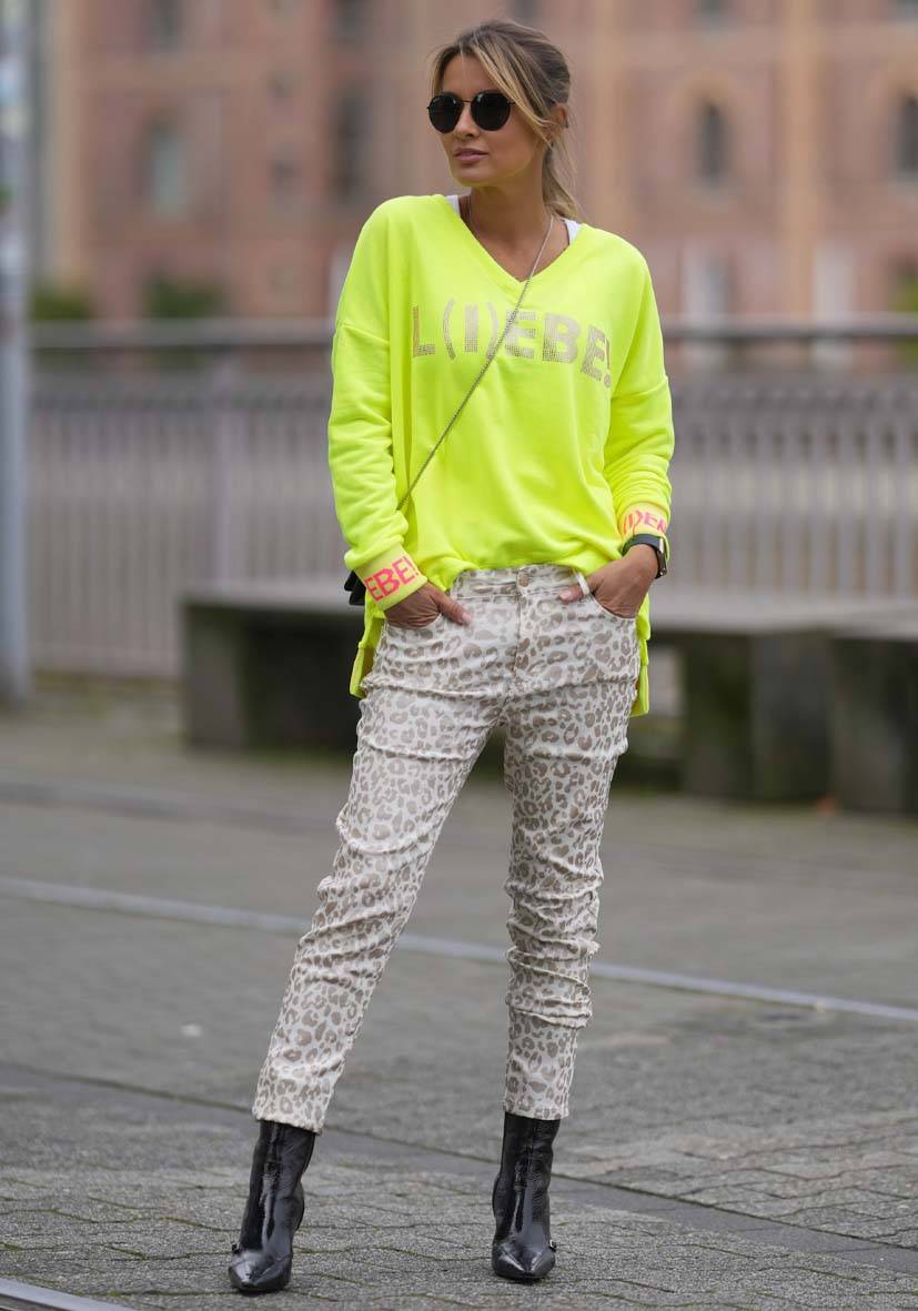 Miss Goodlife Pants Leo in Gold Vierteljährliche Förderung