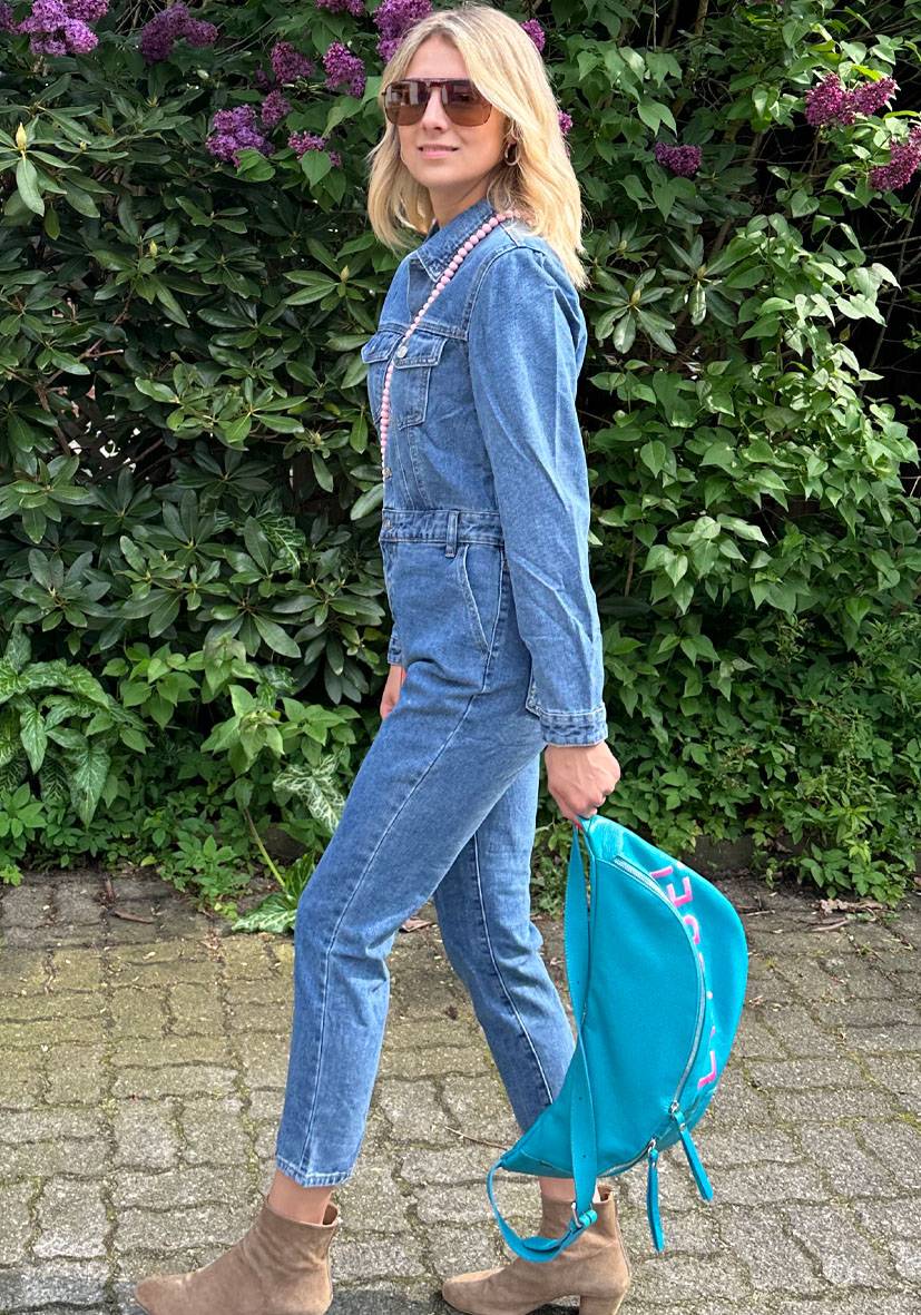 Miss Goodlife Denim Overall Black Friday Preise