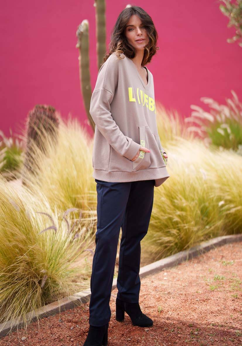 Miss Goodlife Pants Uni – darkblue 50% Rabatt für begrenzte Zeit