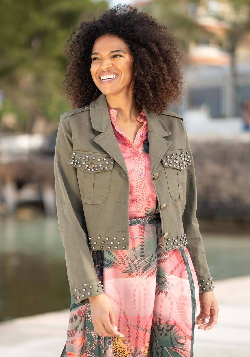 Miss Goodlife Jacket Studs Outlet