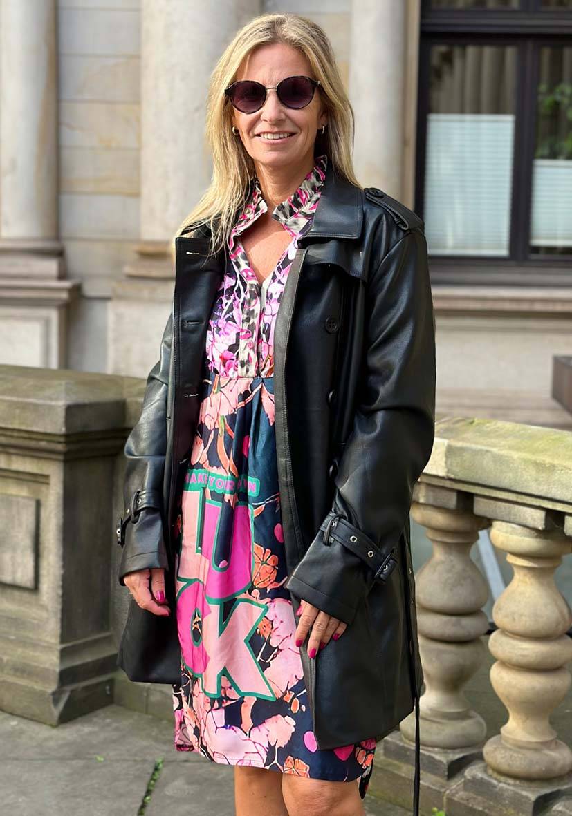 Miss Goodlife Veganer Ledertrenchcoat Fabrik Onlineshop