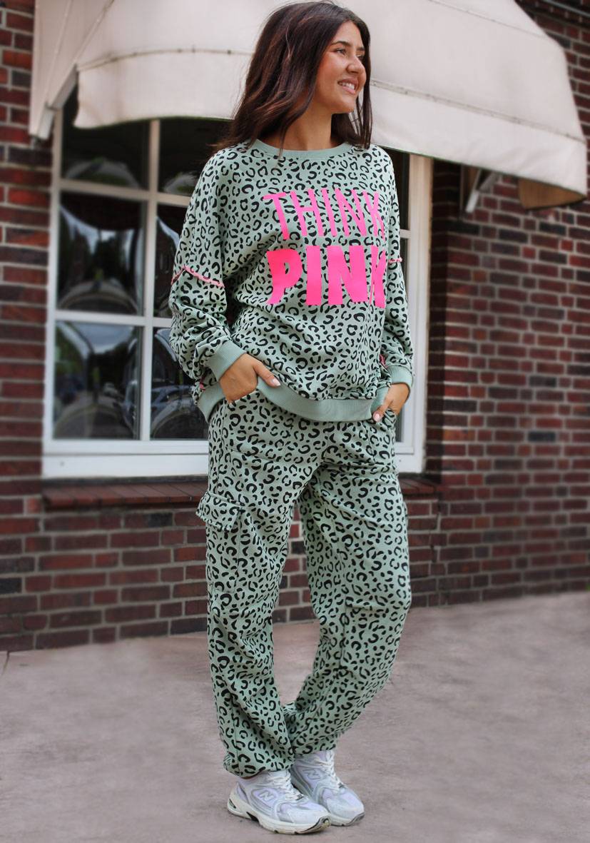 Miss Goodlife Pants Think Pink – Leo almond Valentinstagsangebot