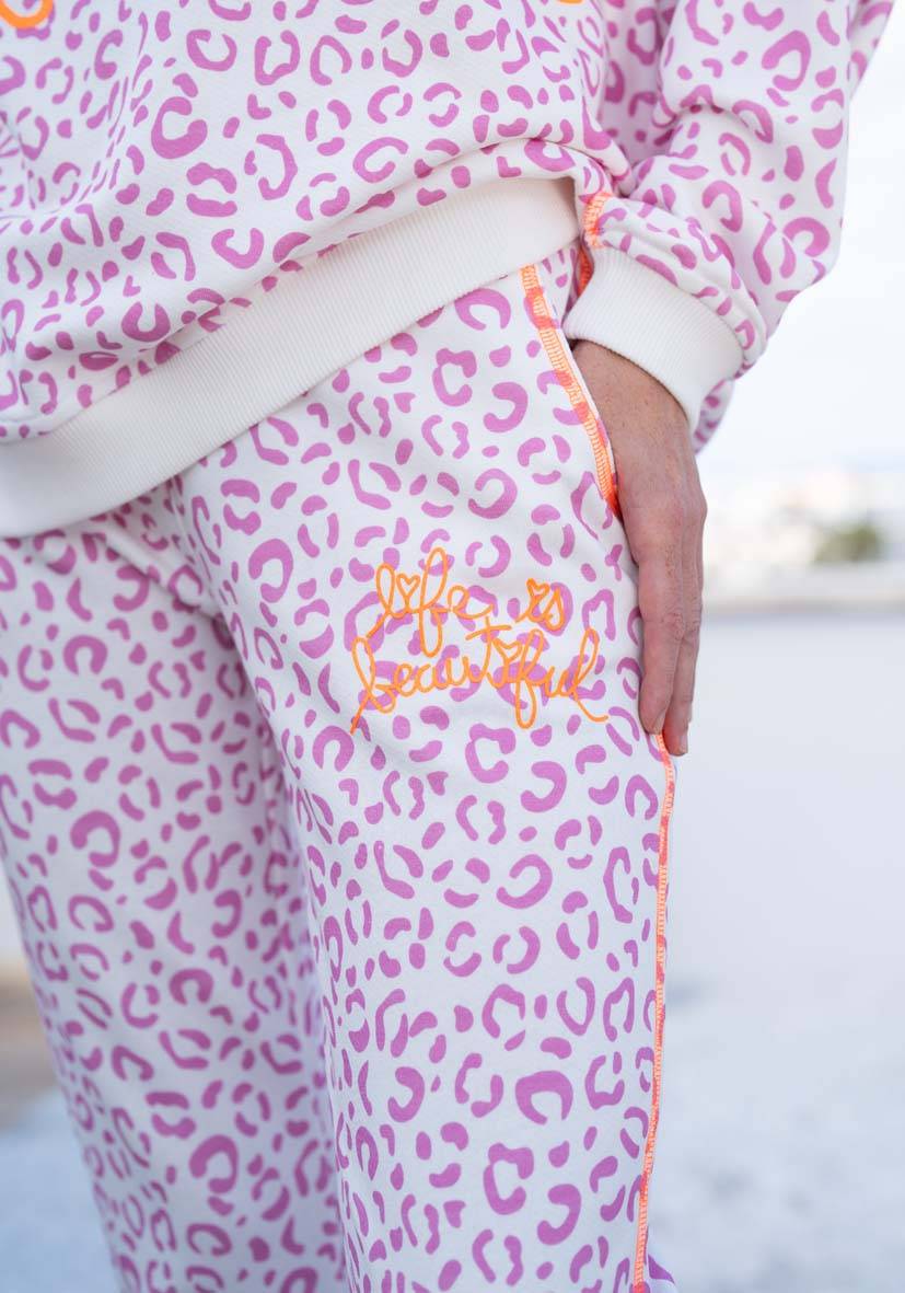 Miss Goodlife Pants Think Pink – Leo rose Lagerräumung