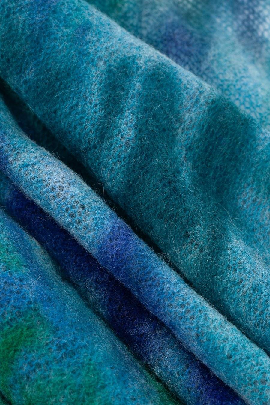 Mouleta Kaschmirschal Ice Dye Print Räumungsverkauf