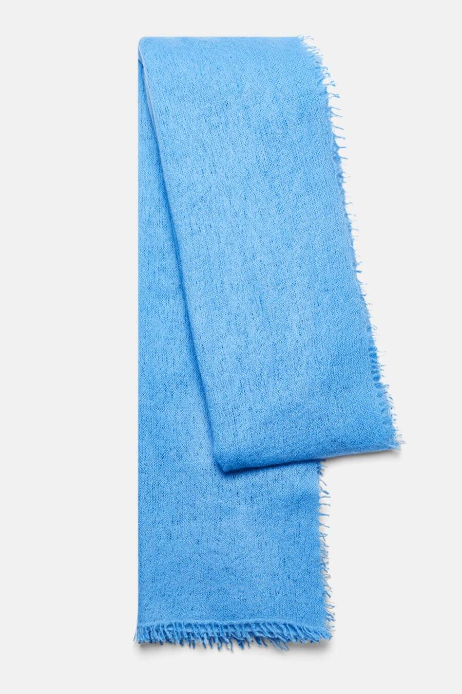 Mouleta Kaschmirschal blau Colors Riesige Rabatte