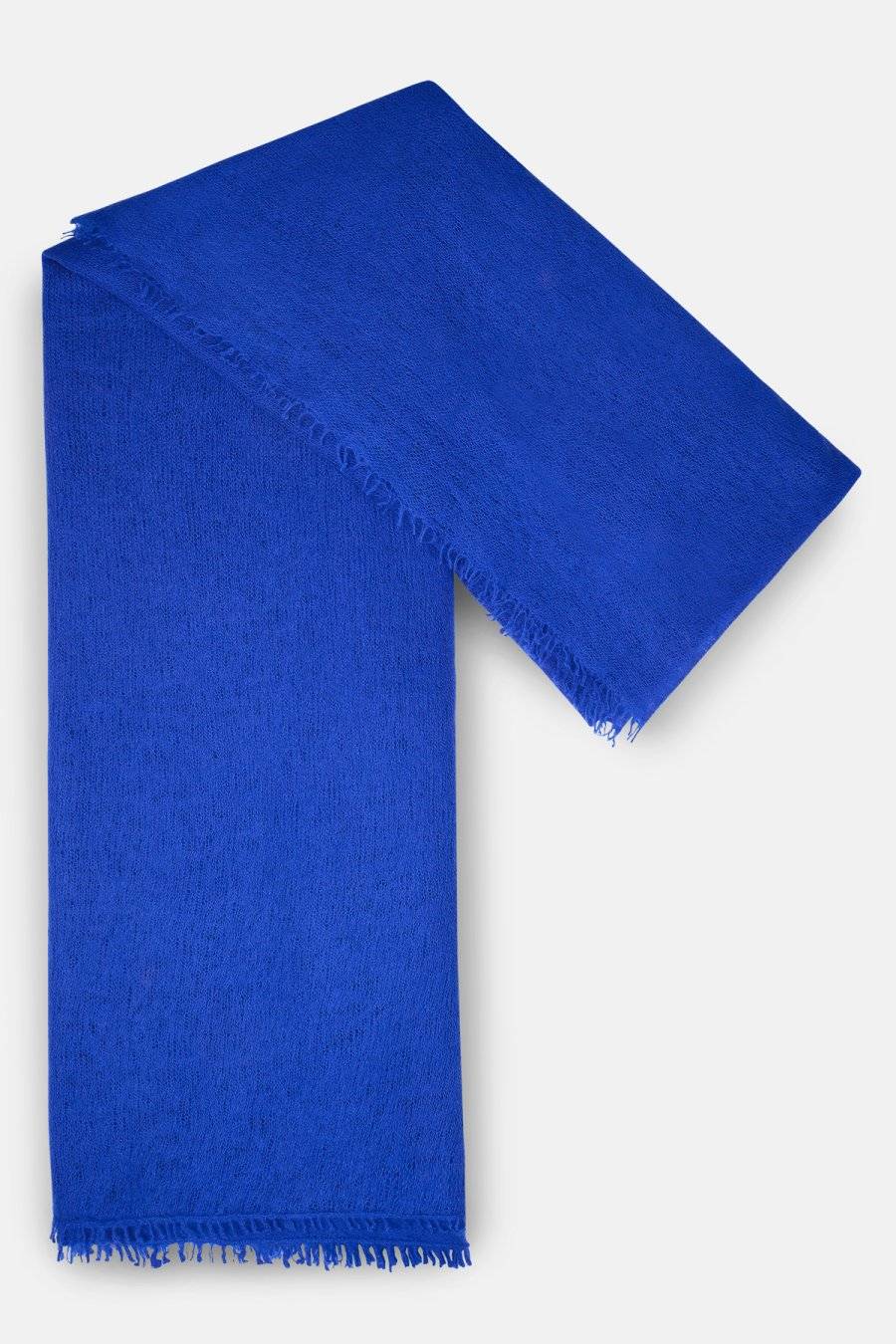 Mouleta Kaschmirschal blau Colors 50% Rabatt mit kostenlosem Versand