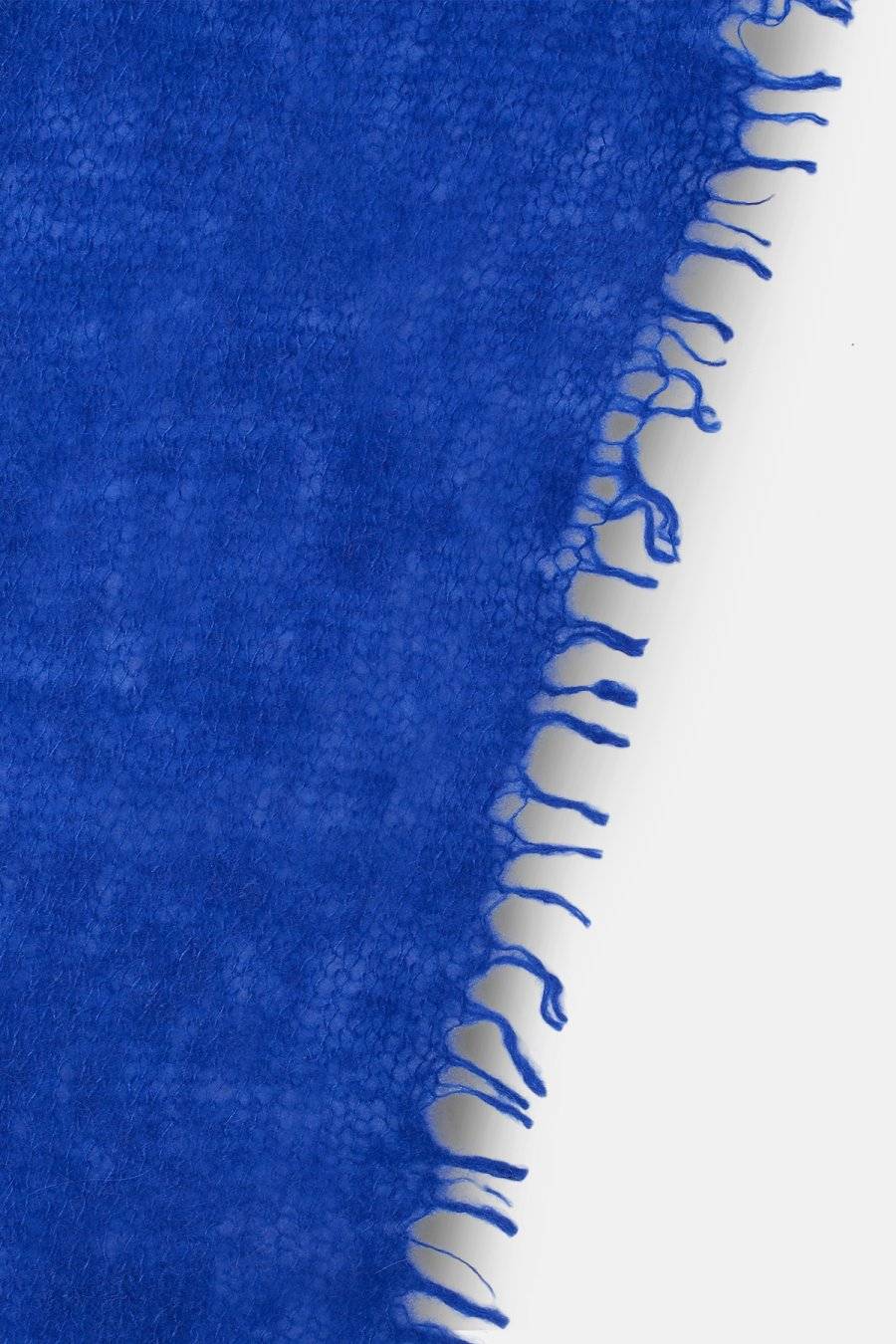 Mouleta Kaschmirschal blau Colors 50% Rabatt mit kostenlosem Versand